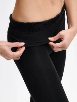 Katso Valikoima|Katso Sukkahousut-Nanso VELVET THERMO leggingsit - musta Black